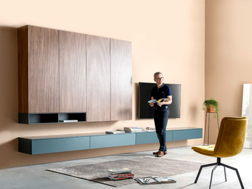 CUBO 168 - Wall-mounted storage wall by Sudbrock Möbelhandwerk - view 3